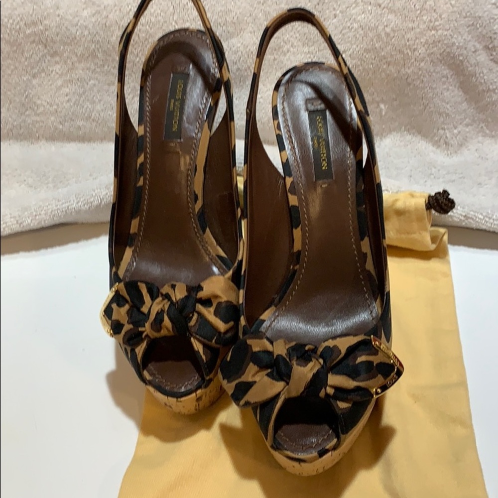 Louis Vuitton Steven Sprouse wedge